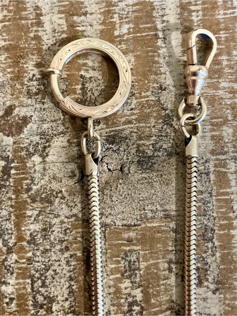 Vintage 12K Gold Filled Watch Chain 1/20 GF